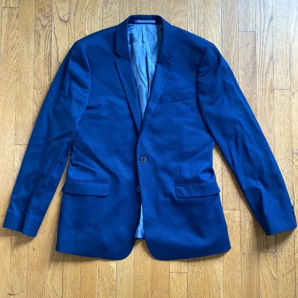 Topman Suits Blazers Topman Navy Blue Suit Jacket 42r Pants